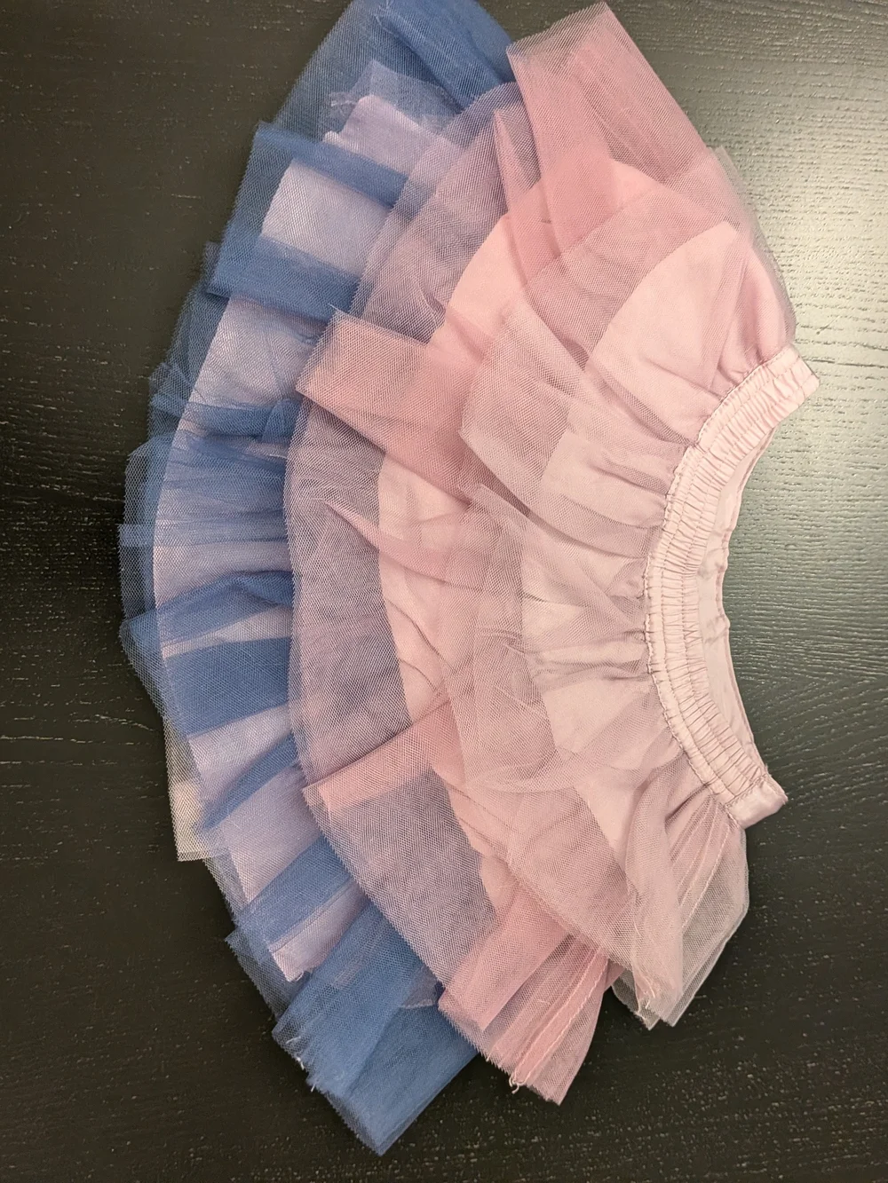 Janie and Jack Light Pink Layered Tulle Skirt - Picture 5 of 6